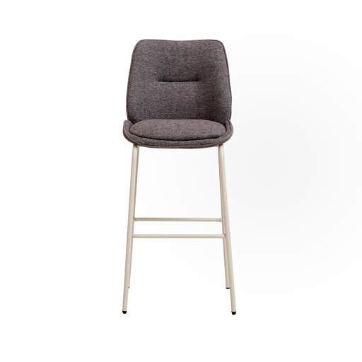 [24061284] SILLA BAR OWEN GRIS (46x54x106.5x75CM）-UPH