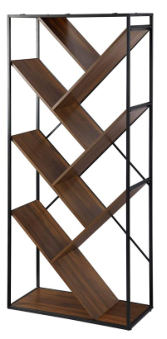 [FG-1949B] ESTANTERÍA ILSE CAFÉ (120x30x81CM)