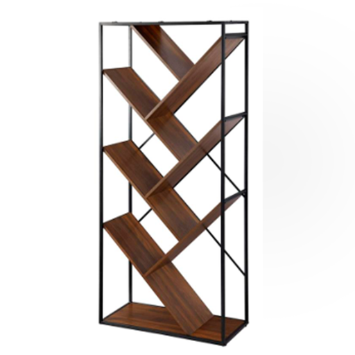 [FG-1949B] ESTANTERÍA ILSE CAFÉ (120x30x81CM)