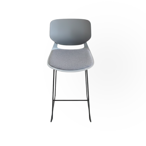 [YWJ-7656] SILLA BAR AURORA GRIS (52x44.5x106CM)-PP