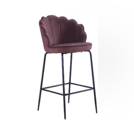 [BC-222] SILLA BAR TOULOUSE CAFÉ (55x52.5x102CM)-UPH