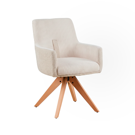 [DC-23161] SILLA COMEDOR MUSE BEIGE (59*63*85CM)-UPH