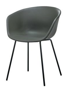 [YWJ-6618K-V] SILLA  COMEDOR AURA VERDE (44x56x78CM)-UPH
