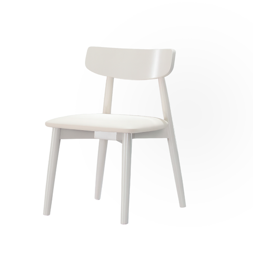 [XY-K027] SILLA ORLIN  TODA BLANCO(80*45*43*46CM)-PP