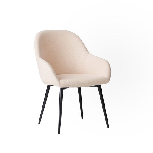 [XY-K011] SILLA COMEDOR MELI BEIGE(58*56*81CM)-UPH