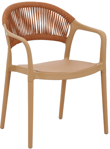 [PS-2518] SILLA SAHARA COMEDOR AMARLLIO (57*52*81CM)