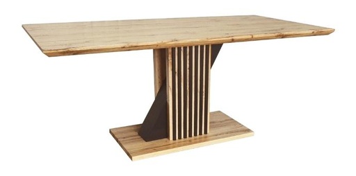 [DT-2419] MESA MORANDI 180X90X75CMS NATURAL Y NEGRO