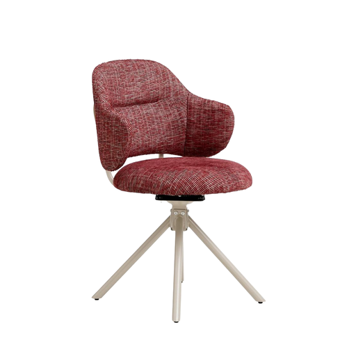 [24063440] SILLA COMEDOR RACHEL ROJO(52x56x83x49.5CM)