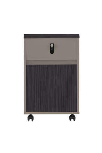 [NIS-006] GAVETERO MÓVIL ALSEN GRIS OSCURO Y CAQUI(40*40*65CM)