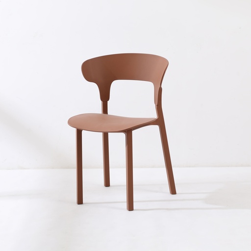 [BD006-0226] SILLA COMEDOR HARRISON CAFÉ (45.3*52*78.5CM)-0226