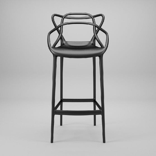 [542345] SILLA HERMES BAR COLOR NEGRO (copia)