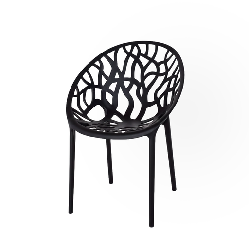 [66876] SILLA DEMI COLOR NEGRO-PP