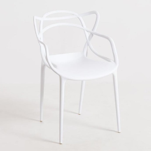 [50132] SILLA HERMES BAR COLOR BLANCO (copia)